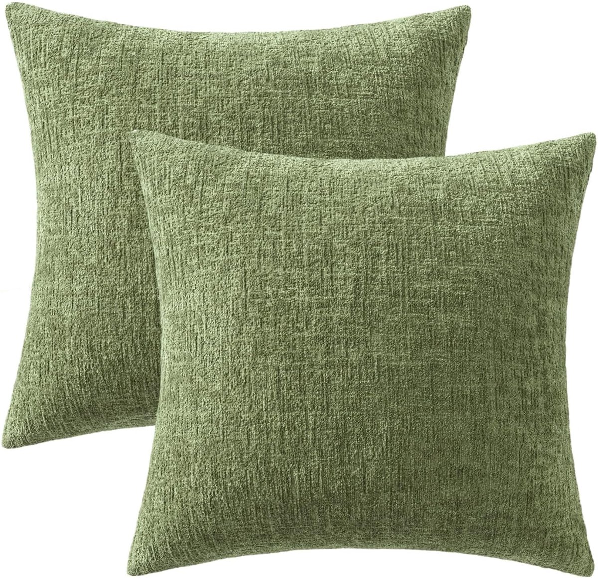 Kussenhoes 40×40cm - 100% Polyester Chenille - Zacht & Duurzaam - Perfect voor Bank & Fauteuil - ShopVlot