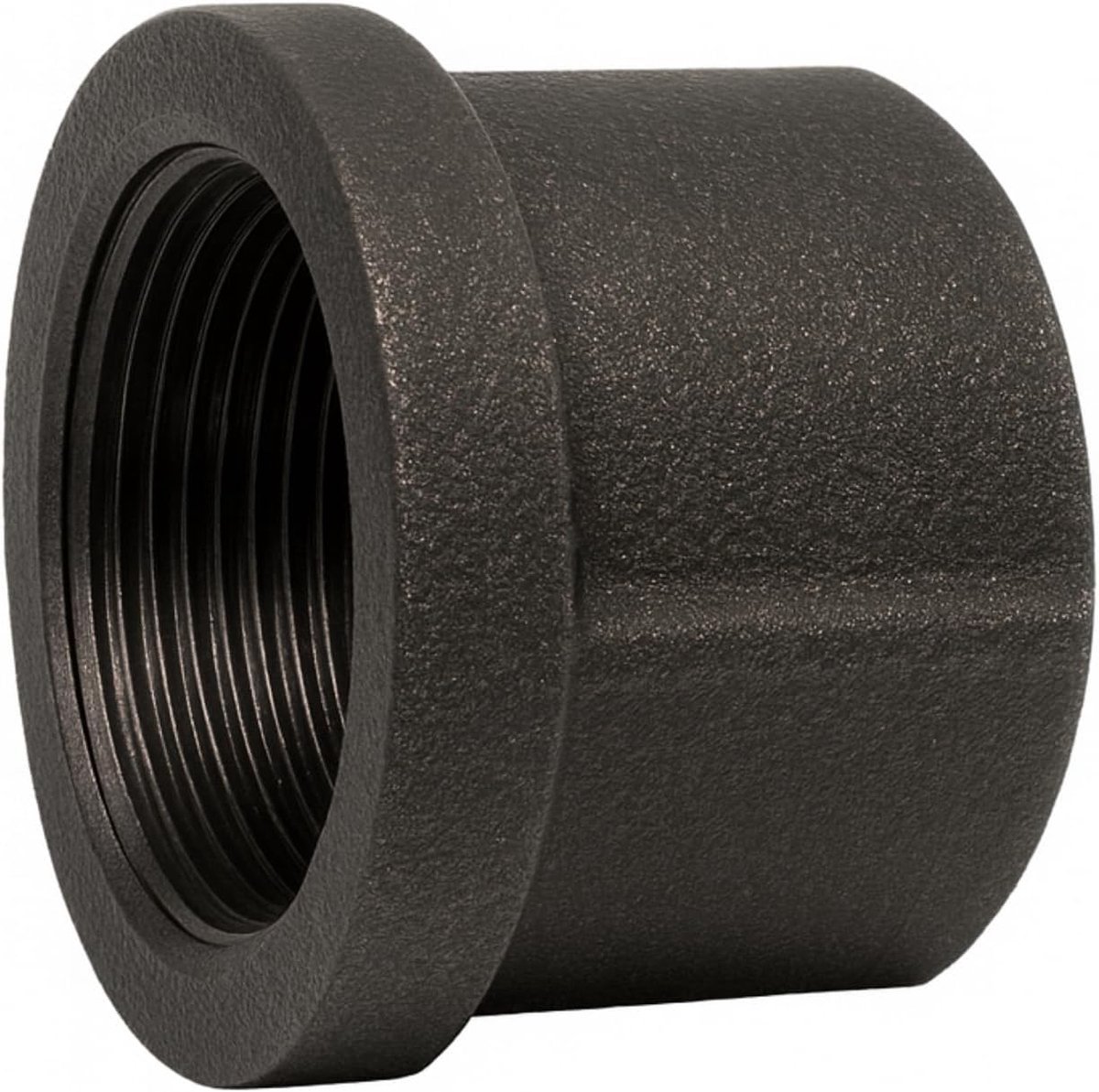 1 "FBSP Zwart smeedbaar Ijzer GLB - Vrouwelijke Schroefdraad Eindfitting voor Pijpsluiting en Bescherming - ShopVlot