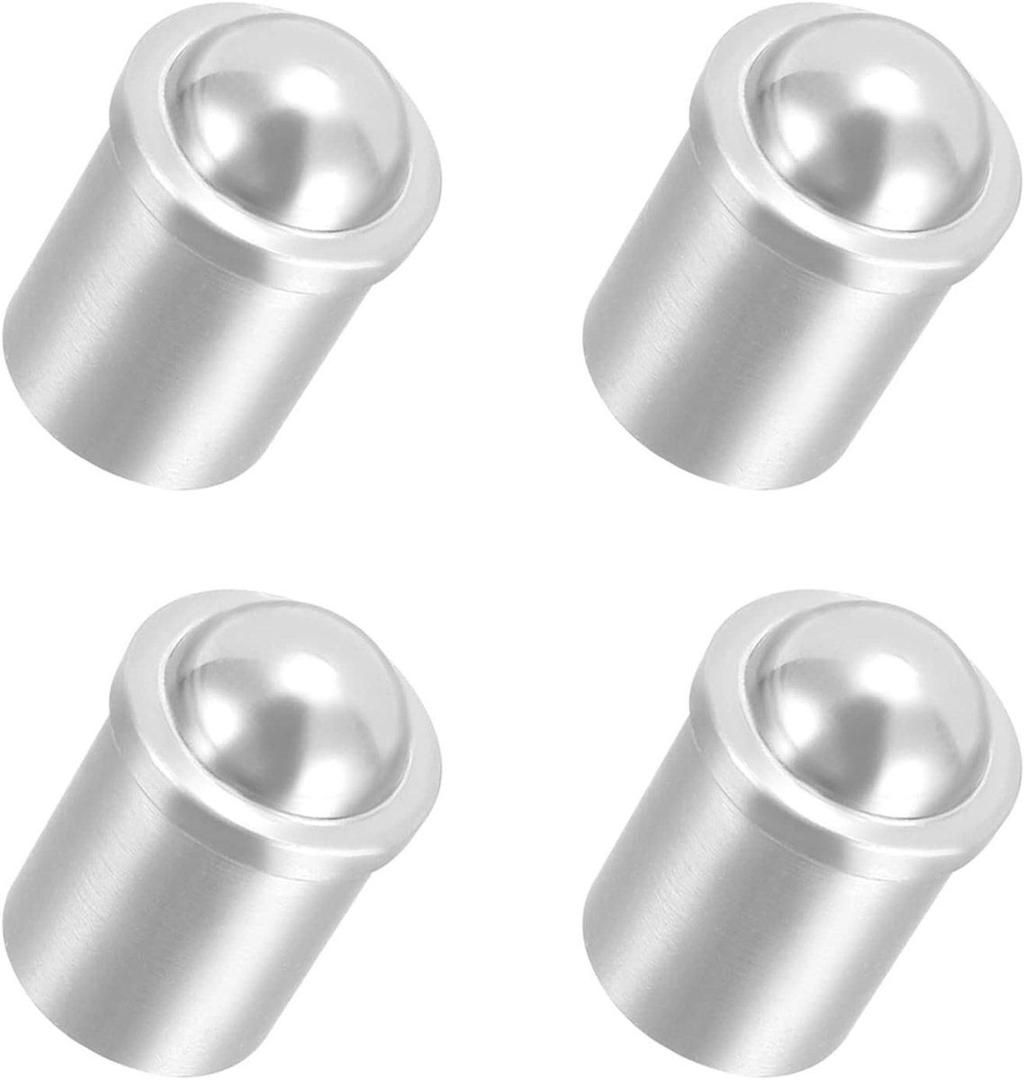 Ball Lock Mechanisme voor Keuken- en Kasten Deuren - 4 Stuks - 10x13mm - Ideaal voor Veilig Sluiten van Kasten en Deuren
