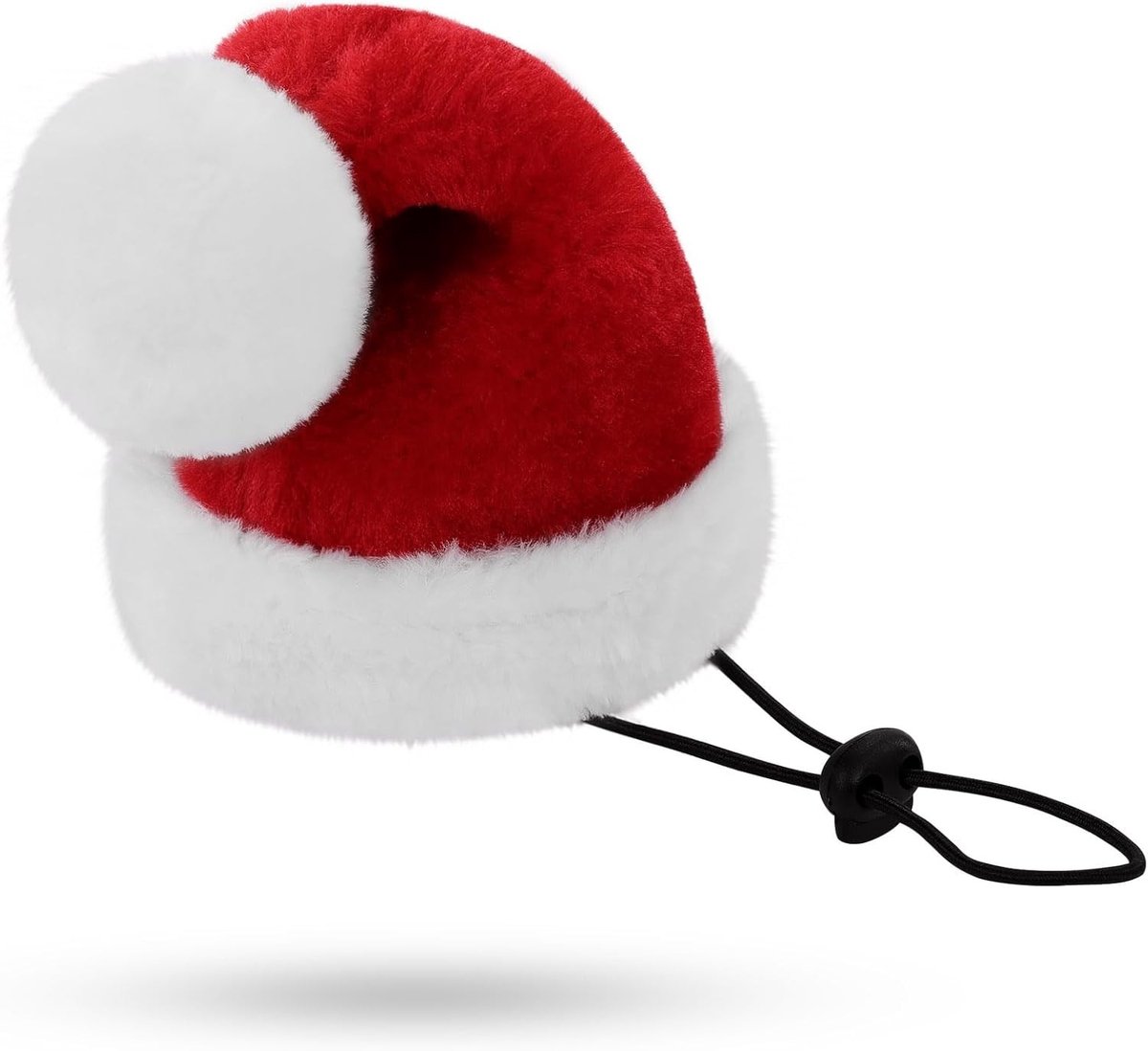 Santa Hoed voor Honden - Wasbaar, Verstelbaar Kerstkostuum voor Middelgrote Honden, Feestelijke Hondenoutfit, Dierenaccessoires, Kerstdecoratie
