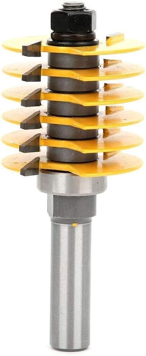 Houtbewerkingsfrees met Lager voor Tong- en Groefverbindingen, 1/2 Inch Schacht, Precisie en Duurzaamheid