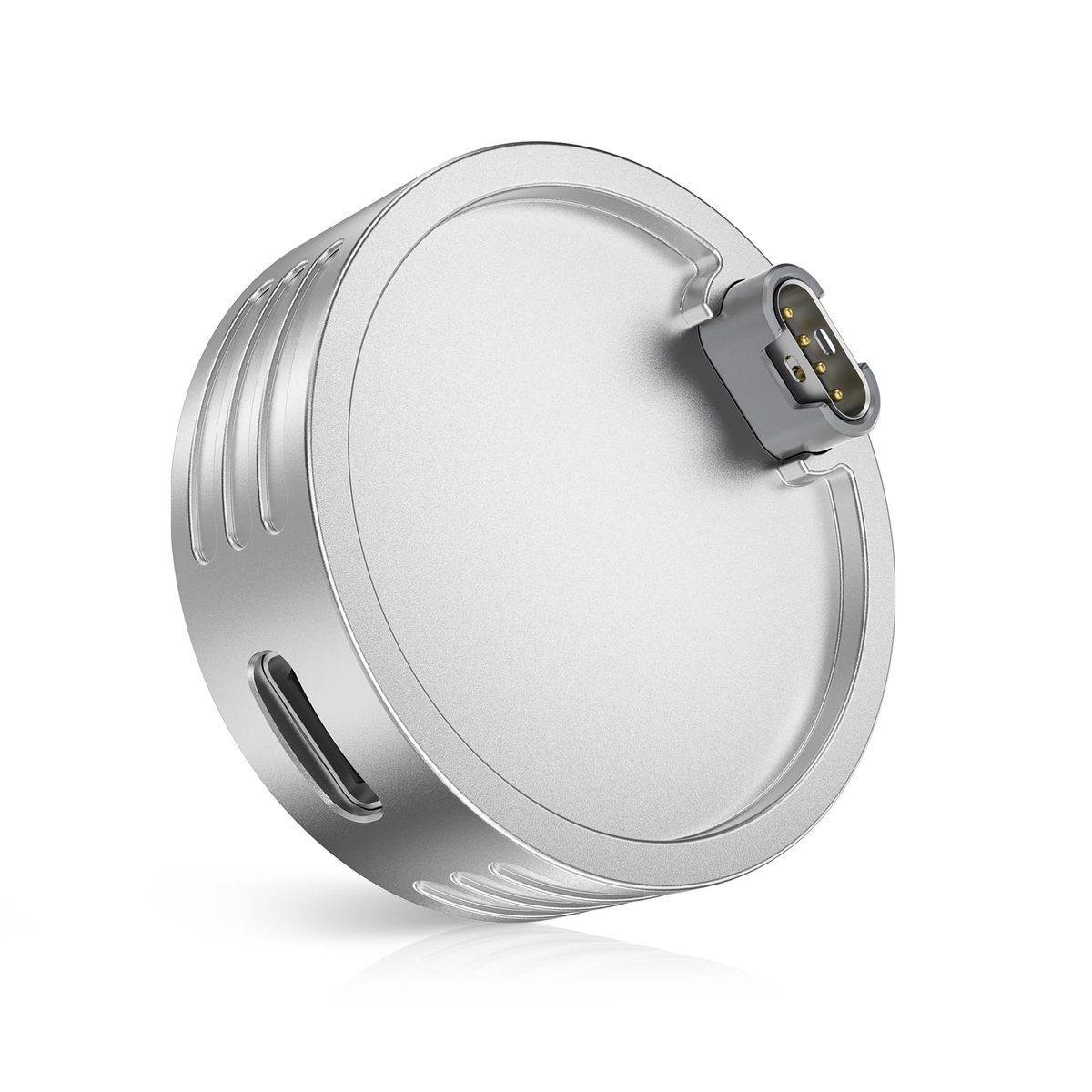 USB-C oplaadadapter voor Garmin horloge - Zilver - Kastdiameter ≥ 47 mm - Snelle en eenvoudige oplading - ShopVlot