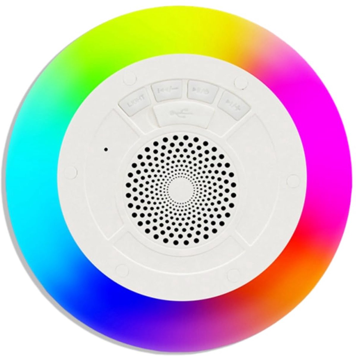 Draagbare zwembadluidspreker met verlichting - IPX7 waterdicht - RGB lichtshow - Geniet van muziek in het water - ShopVlot