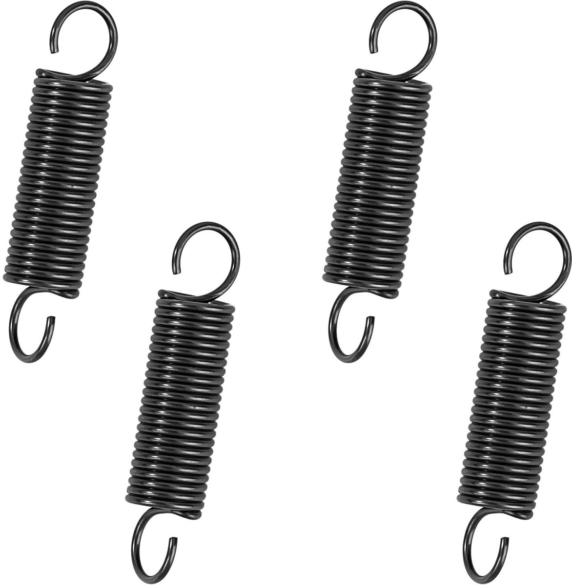 Tension Springs 35 mm met Haken, Piano Draadveer, Buiten Diameter 8 mm, 20 Stuks voor Diverse Toepassingen