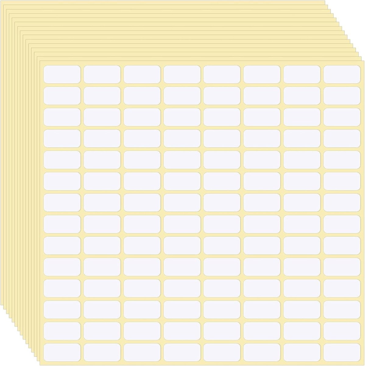 Zelfklevende Etiketten 1680 Stuks - 40 x 20 mm Schrijft etiketten voor prijsstickers, organisatie en labeling