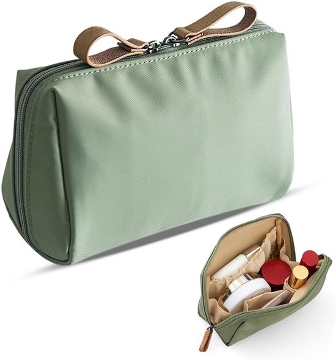 Draagbare Reis Make-up Tas en Toilettas voor Dames