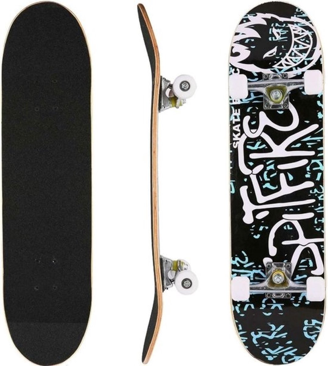 Compleet Skateboard voor Beginners met ABEC-7 Lagers - Ideaal Cadeau voor Kinderen en Tieners