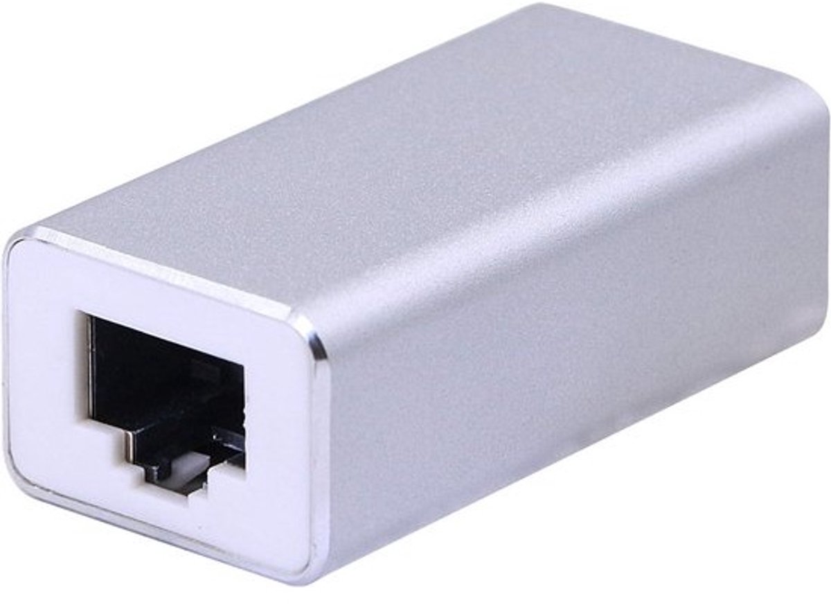 RJ45 LAN Koppeling Gigabit Ethernet Adapter Vrouwelijk naar Vrouwelijk voor Cat7 Cat6 Cat5e