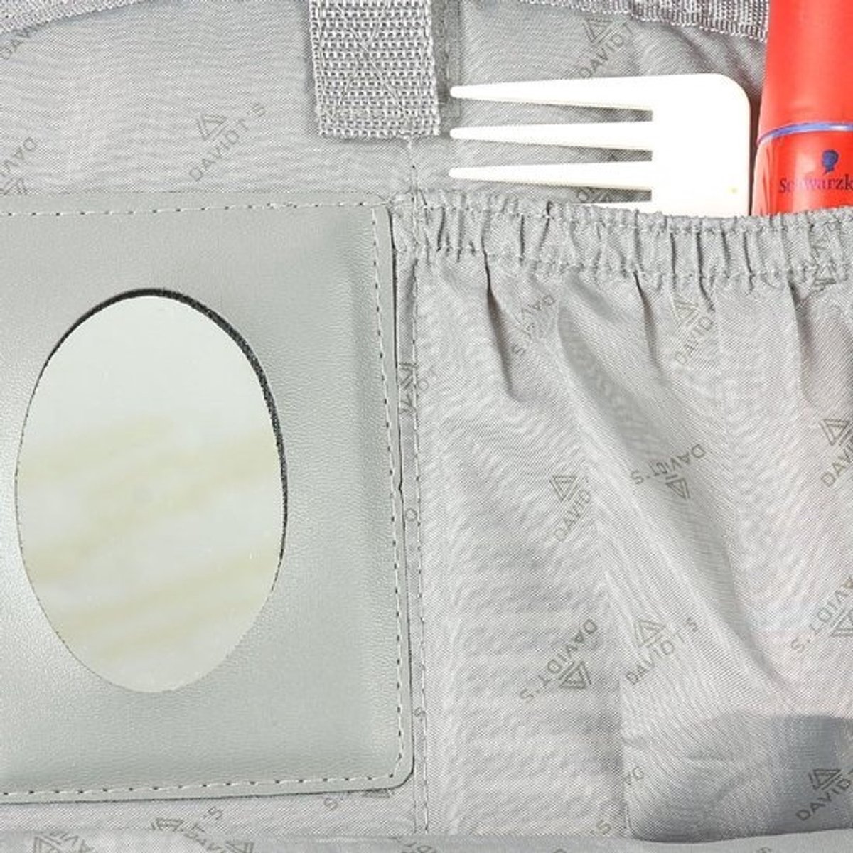 Voordelige Beautycase met Schouderriem en Spiegel voor Make-up Opslag