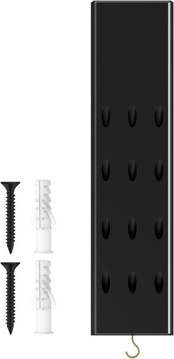 Wandgemonteerde Darthouder - Dartpijl Organizer - Darts Opbergen - Robuuste Houten Constructie - 40 x 9.8 x 2 cm