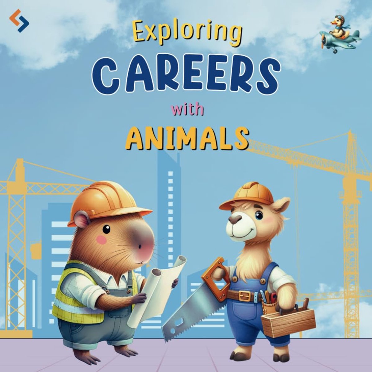 Exploring Careers With Animals: Fun Educational Picture Book on Jobs and Professions for Kids Ages 4 to 8 Years Old. - ShopVlot
