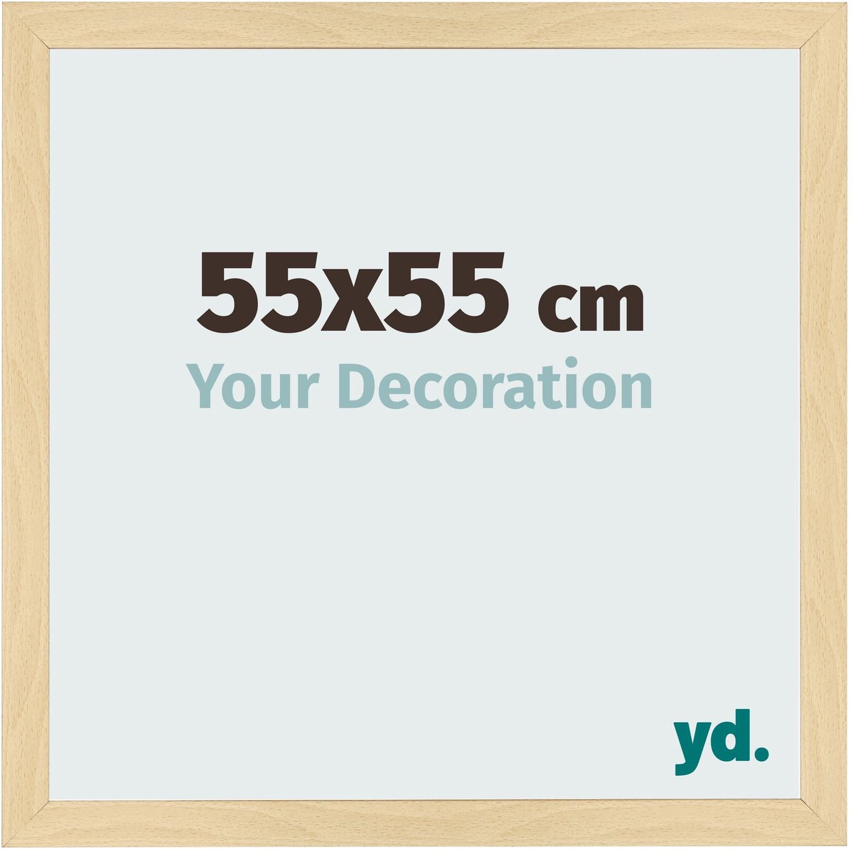 Your Decoration - Fotolijst 55x55 cm - MDF - Beuken Decor - Bologna