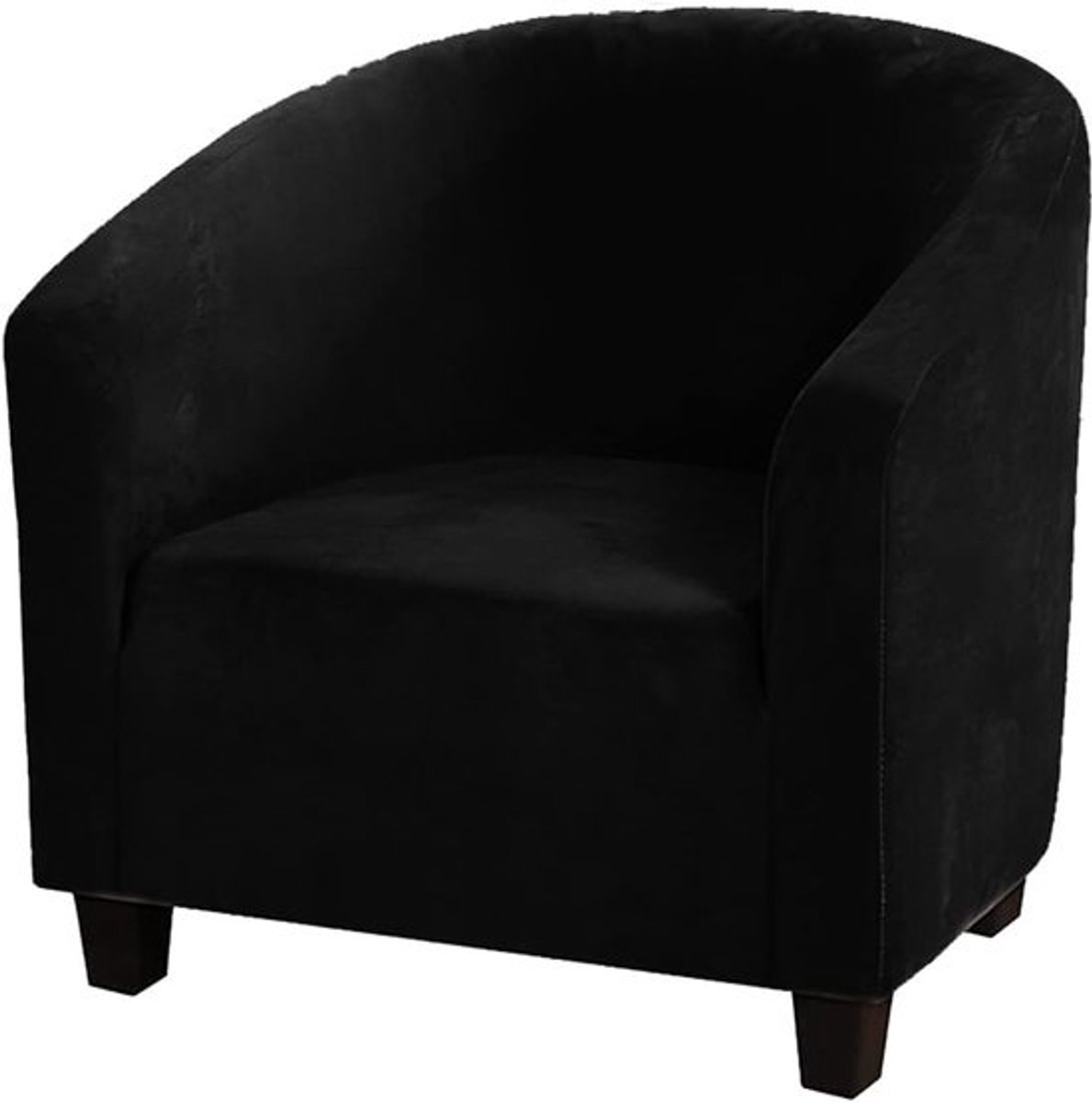 Extra Zachte Stretch Velvet Kuipstoelhoezen - Universele Fauteuil Bekleding voor Woonkamer en Kantoor