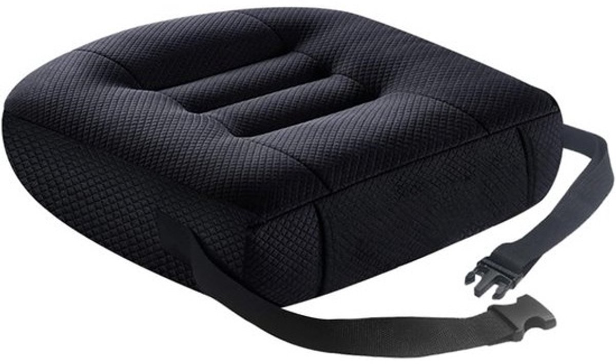 Comfortabele Stoelverhoger voor Auto en Bureaustoel - 10 cm Hoog Zitkussen 43x43 cm