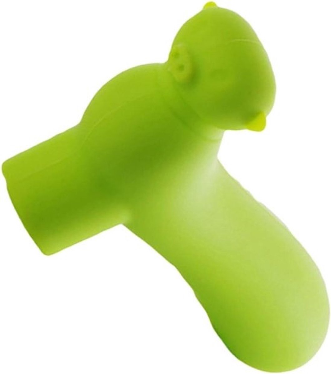 Deurknop Kussen - Deurkruk Beschermer - Babyveiligheid Thuis - Zacht Siliconen Materiaal - 15x3x7 cm - Groen