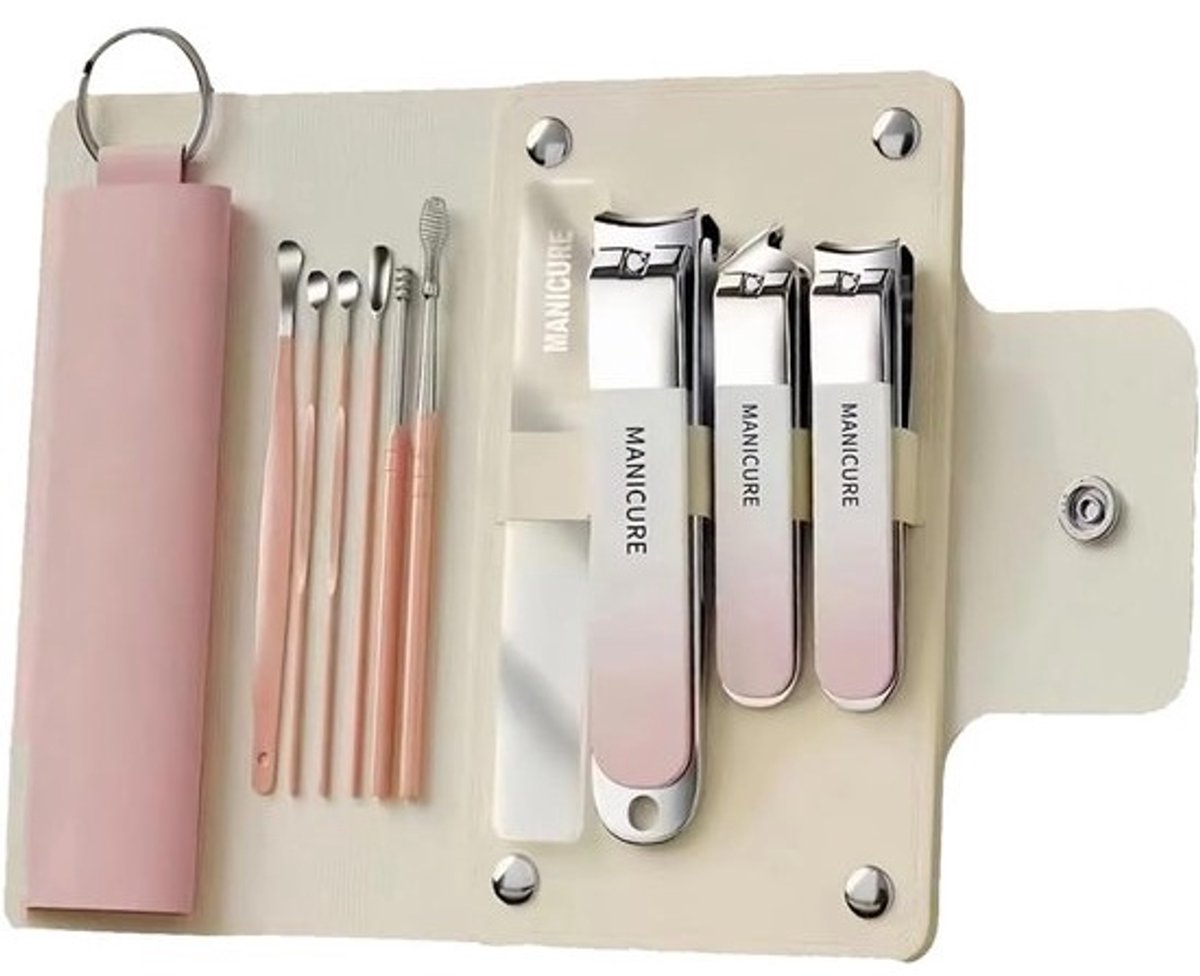 Professionele Pedicure en Manicure Set RVS - Complete Nagelverzorging Tools