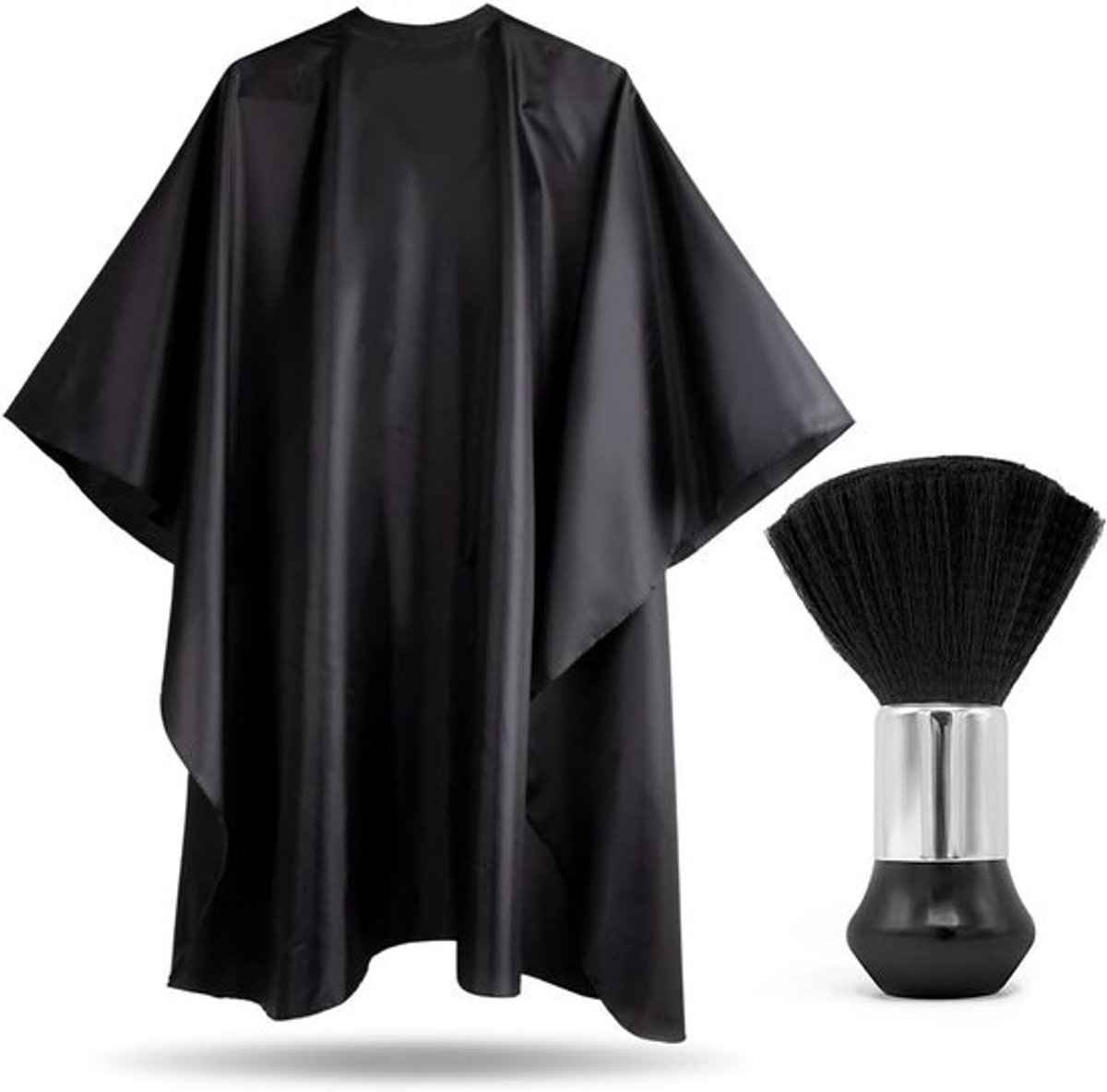 Waterproof Hairdresser Cape with Adjustable Closure for Salon and Home Use