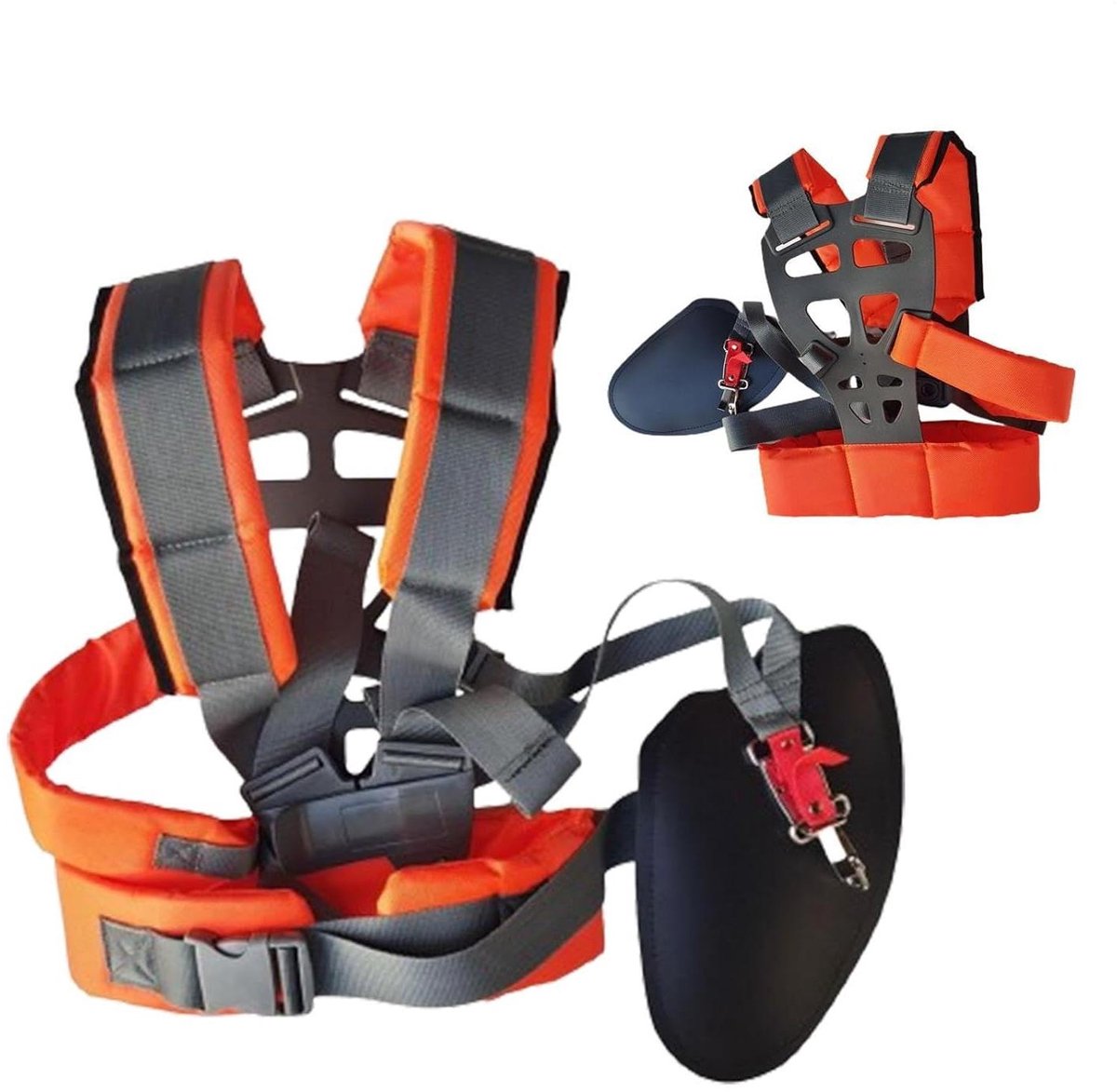 Draagstel Grastrimmer - Bosmaaier Draagstel - Comfortabel Tuinieren - Verstelbaar Gewatteerd - 42 x 32 x 9 cm - Upgrade