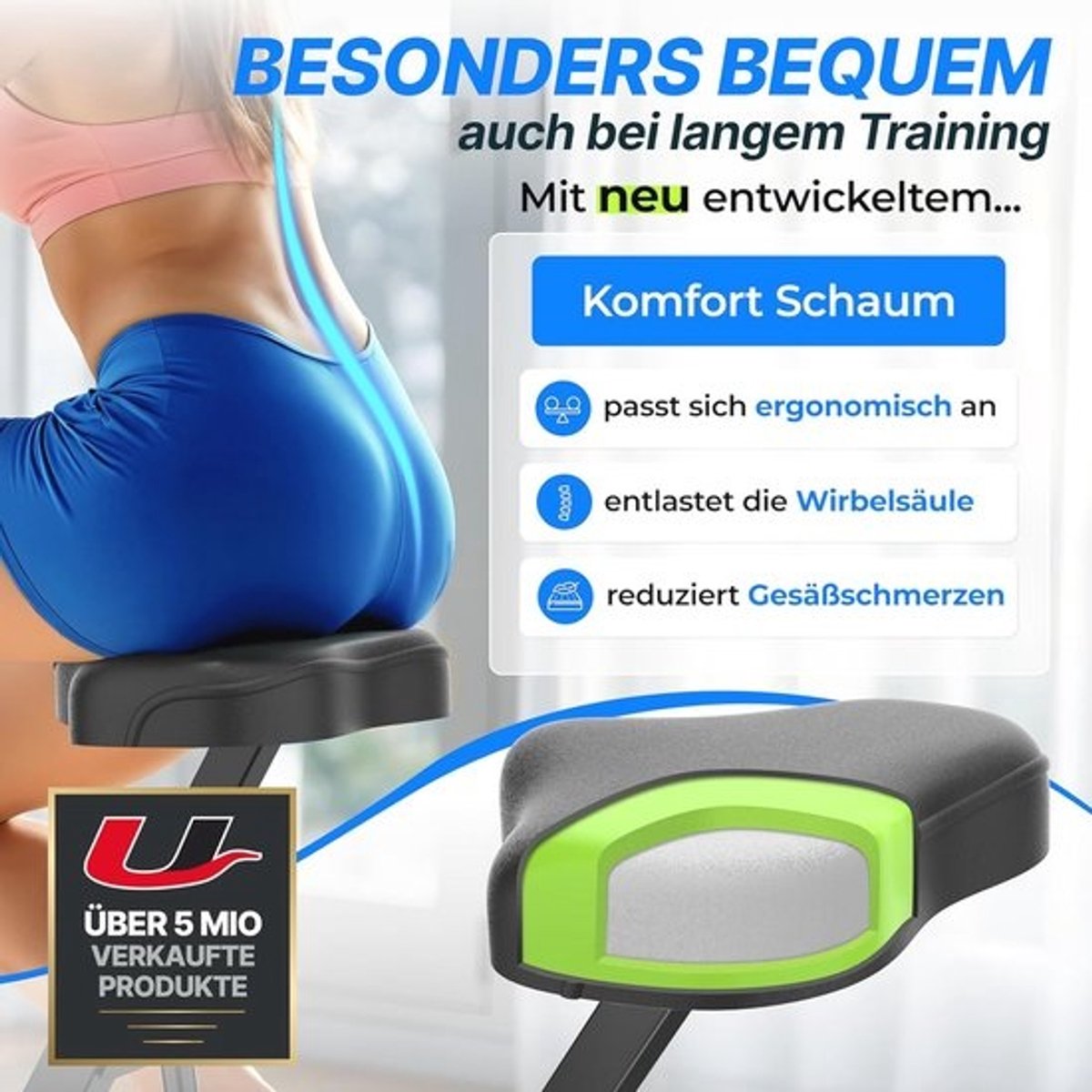Inklapbare Fietstrainer met LCD-Display - Verstelbare Weerstanden, Eenvoudige Montage voor Thuisgebruik