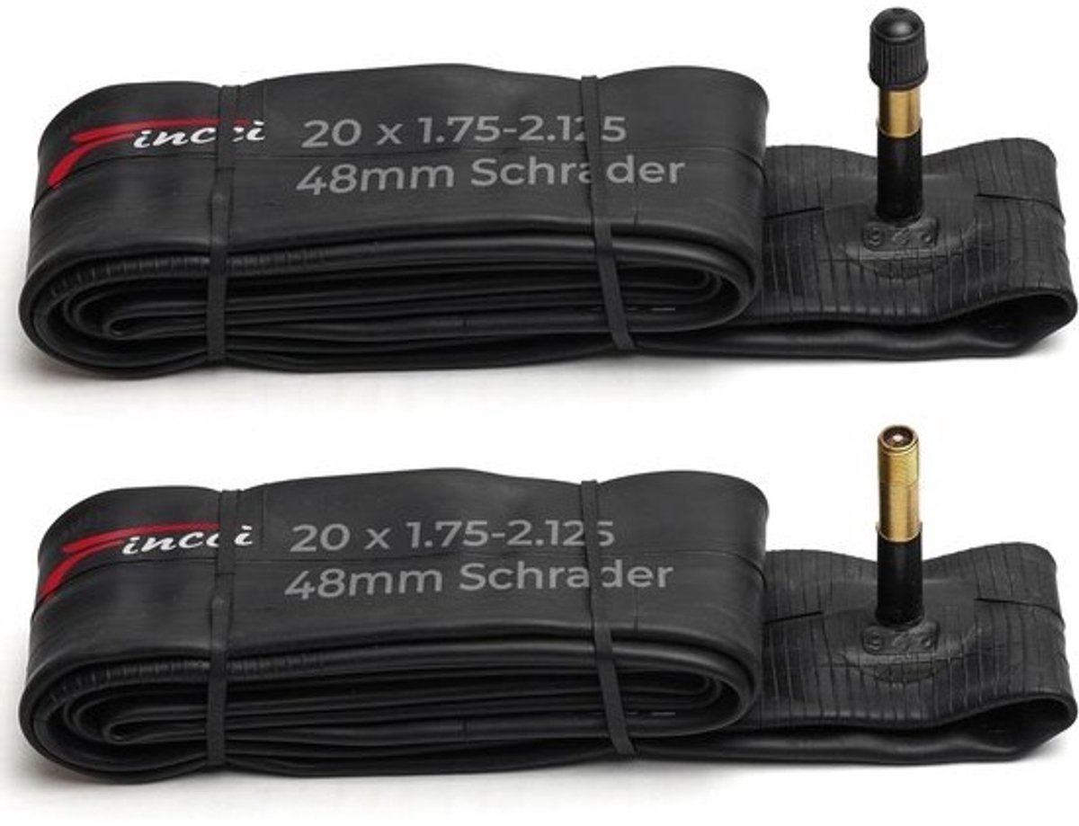 Binnenbanden 20 x 1.75 1.95 2.0 2.1 2.125 Inch voor BMX en Mountainbikes - Pack van 2