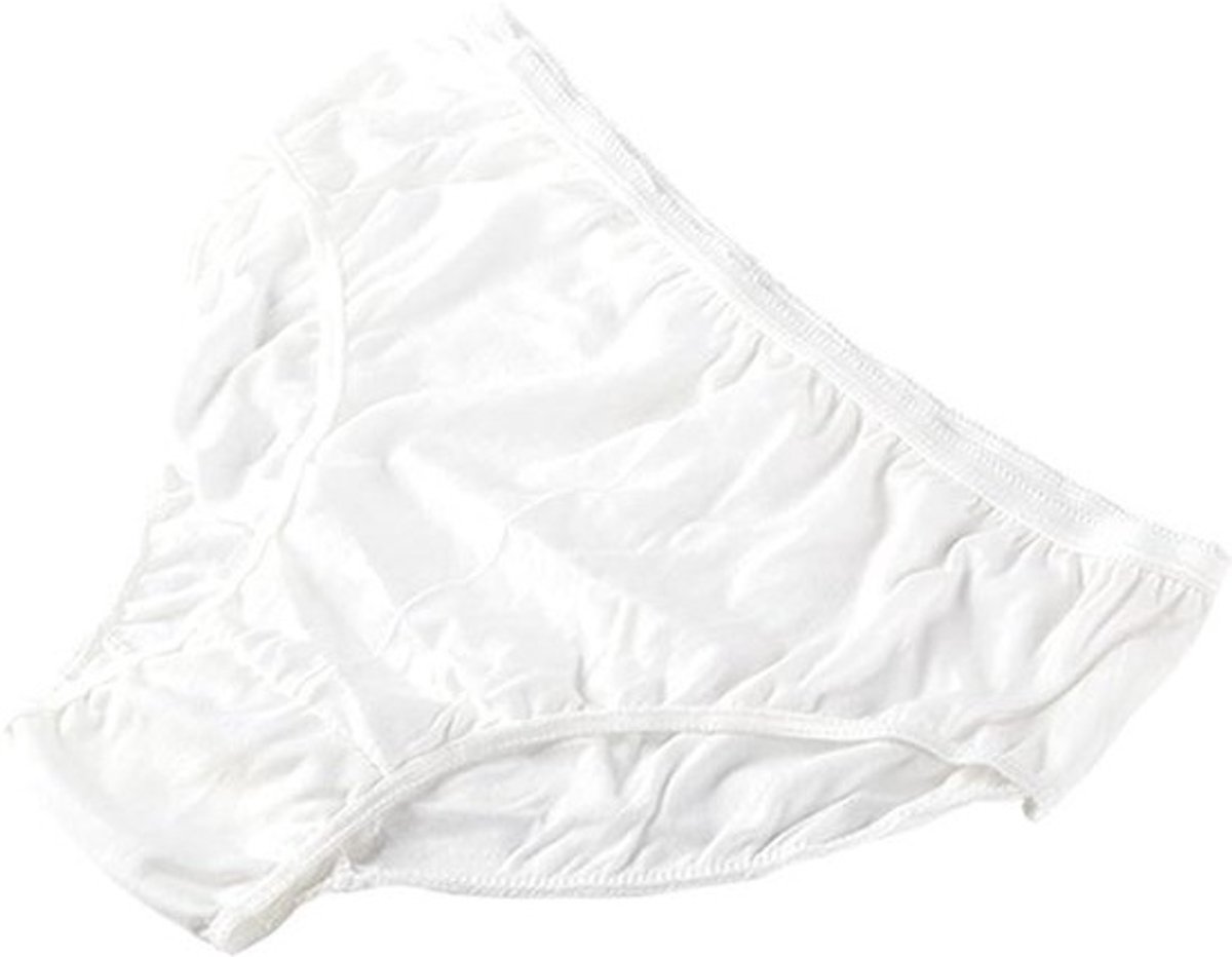 Wegwerpondergoed voor Dames van 100% Katoen - Comfortabel & Praktisch (10 Stuks)