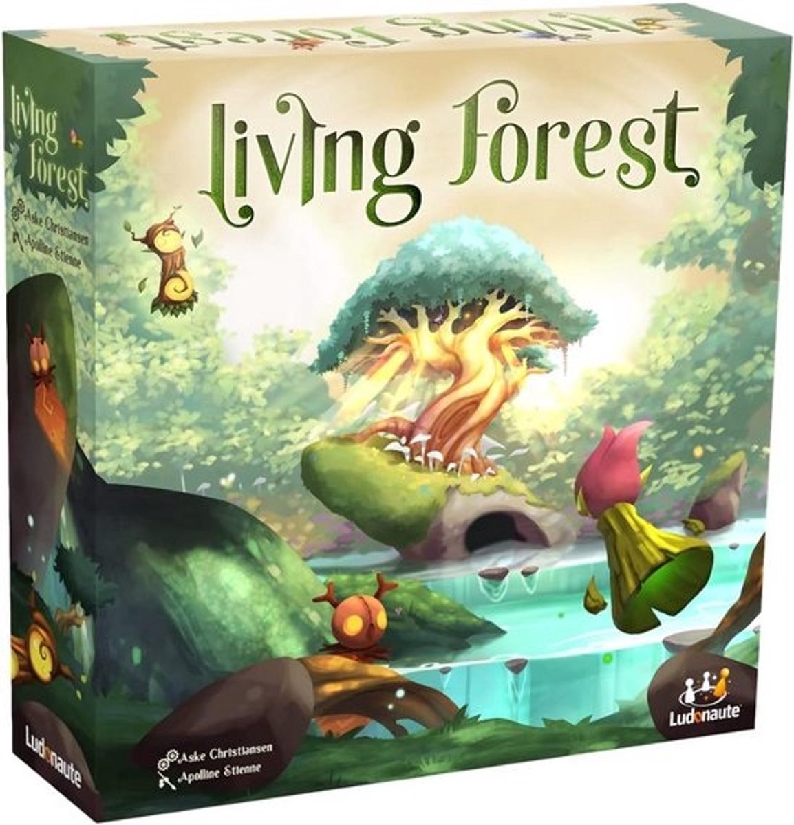 Living Forest – gezelschapsspel – voor 2 tot 4 spelers – 10 jaar en ouder – Franse versie – gouden aas