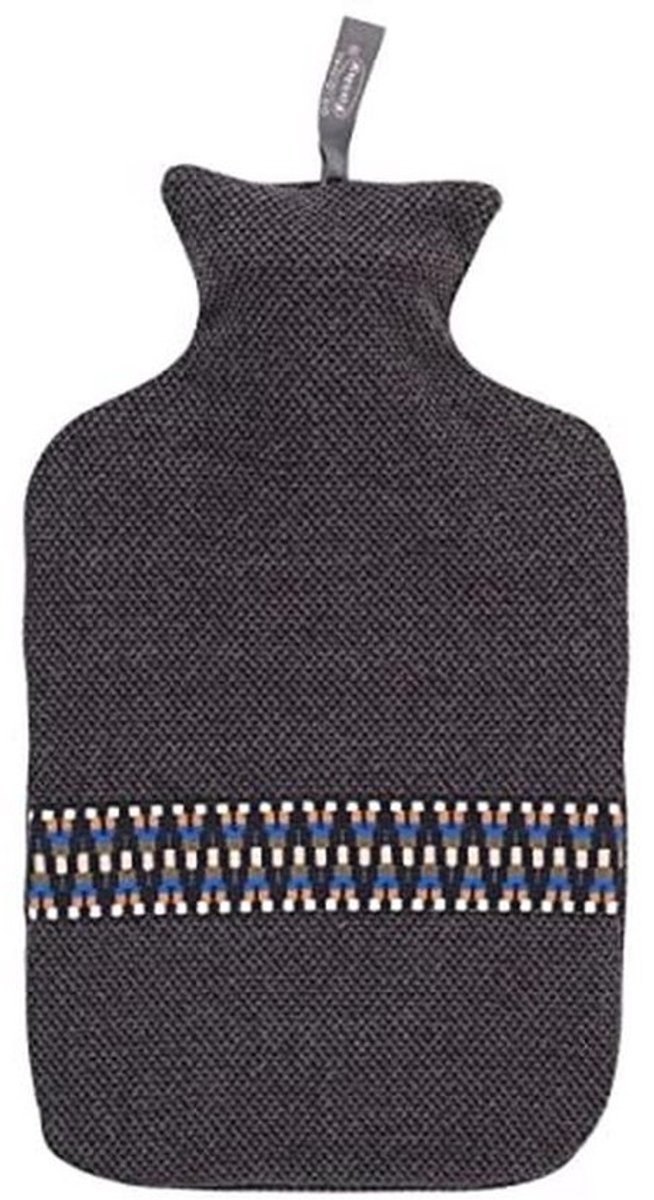 Warmwaterkruik 2,0 l met hoogwaardige bekleding en rand