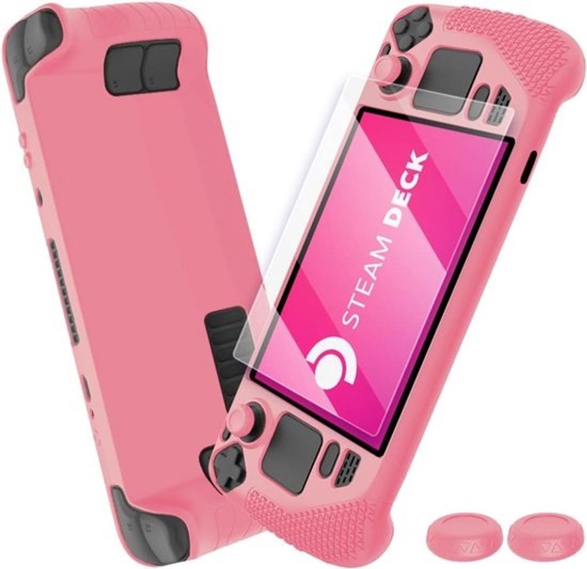 Beschermhoes en Screenprotector voor Steam Deck - Schokbestendig & Antislip