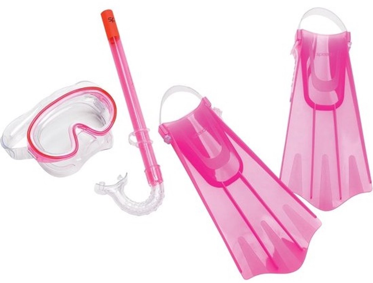 Duikset Kinderen - Zwembril, Snorkel en Vinnen Set voor Jongens en Meisjes