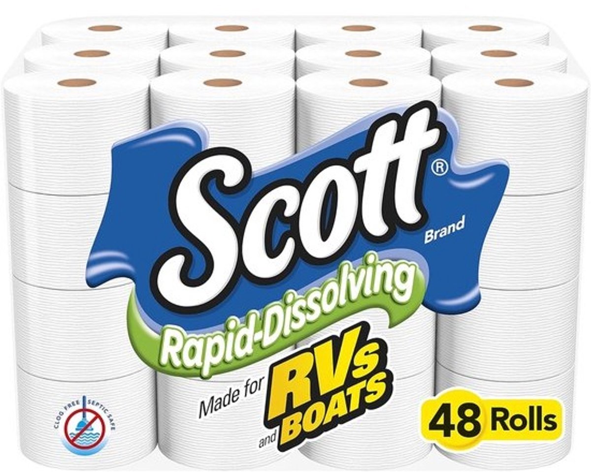 Toiletpapier Rollen - Zacht Papier - Dagelijks Gebruik - Snel Oplossend - 48 Rollen - Wit