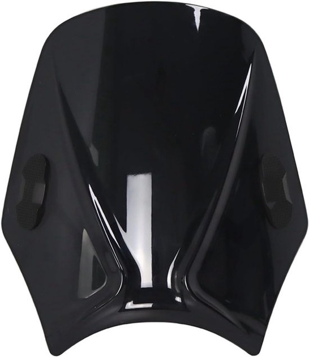 Motorfiets Windscherm - Voorruit Deflector - Comfortabel Rijden - Universele Pasvorm - 18 x 18 x 18 cm - Zwart