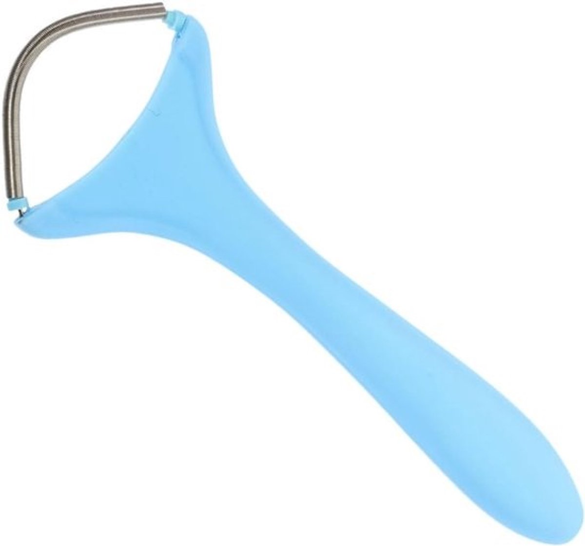 Gezichts Haarverwijderaar - Ontharingsveer Gezicht - Gladde Huid - Innovatief Veermechanisme - 16 x 5.5 cm - Hemelsblauw