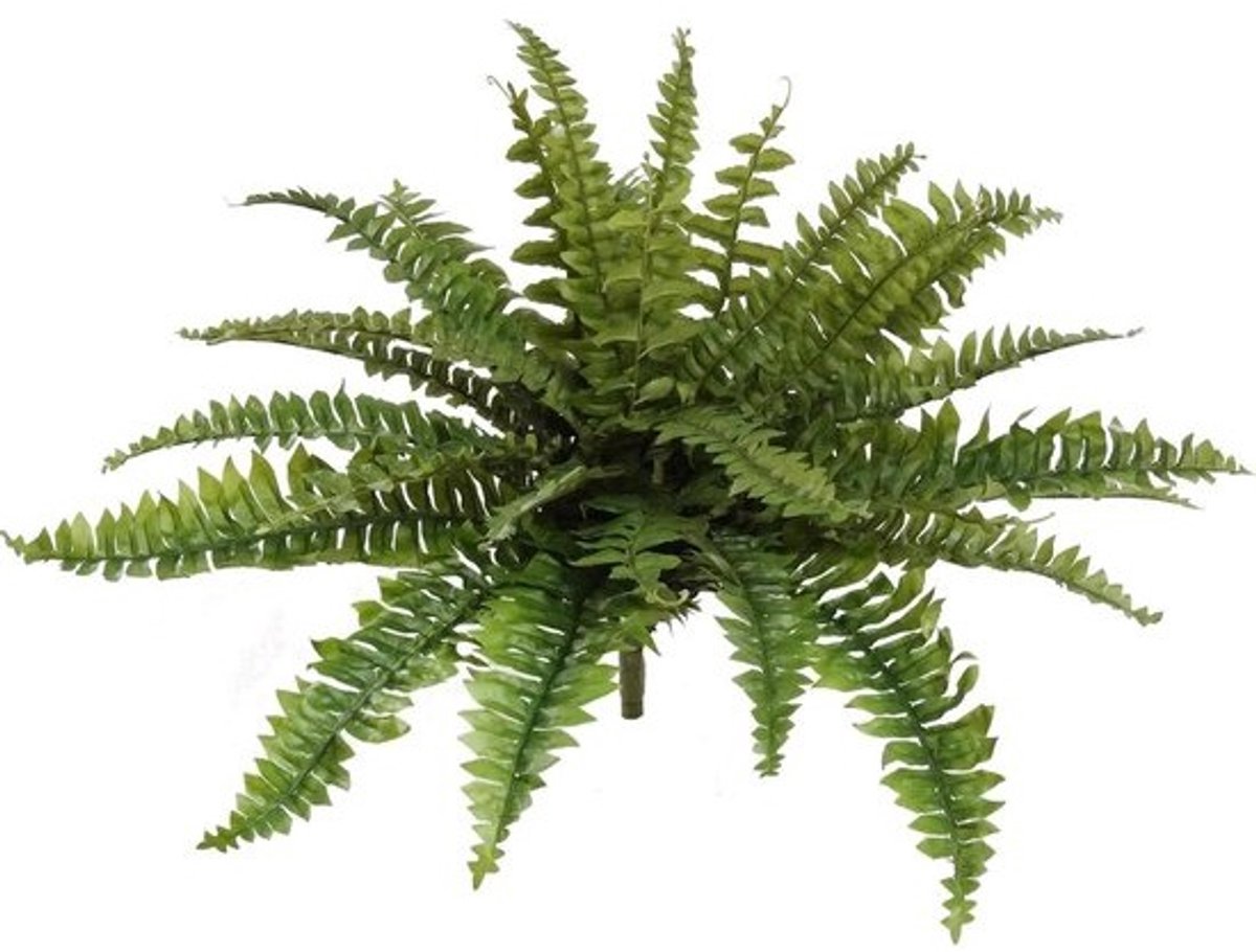 Kunstvaren Plant - Nepvaren Zijden Bladeren - Binnen Buiten Decoratie - UV-Bestendig - 48 inch - Groen