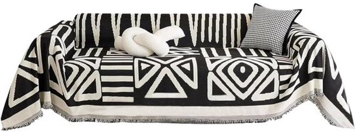 Bankhoes Omkeerbaar - Meubelbeschermer Sofa - Meubels Beschermen - Antislip Ontwerp - 180x230 cm - C1