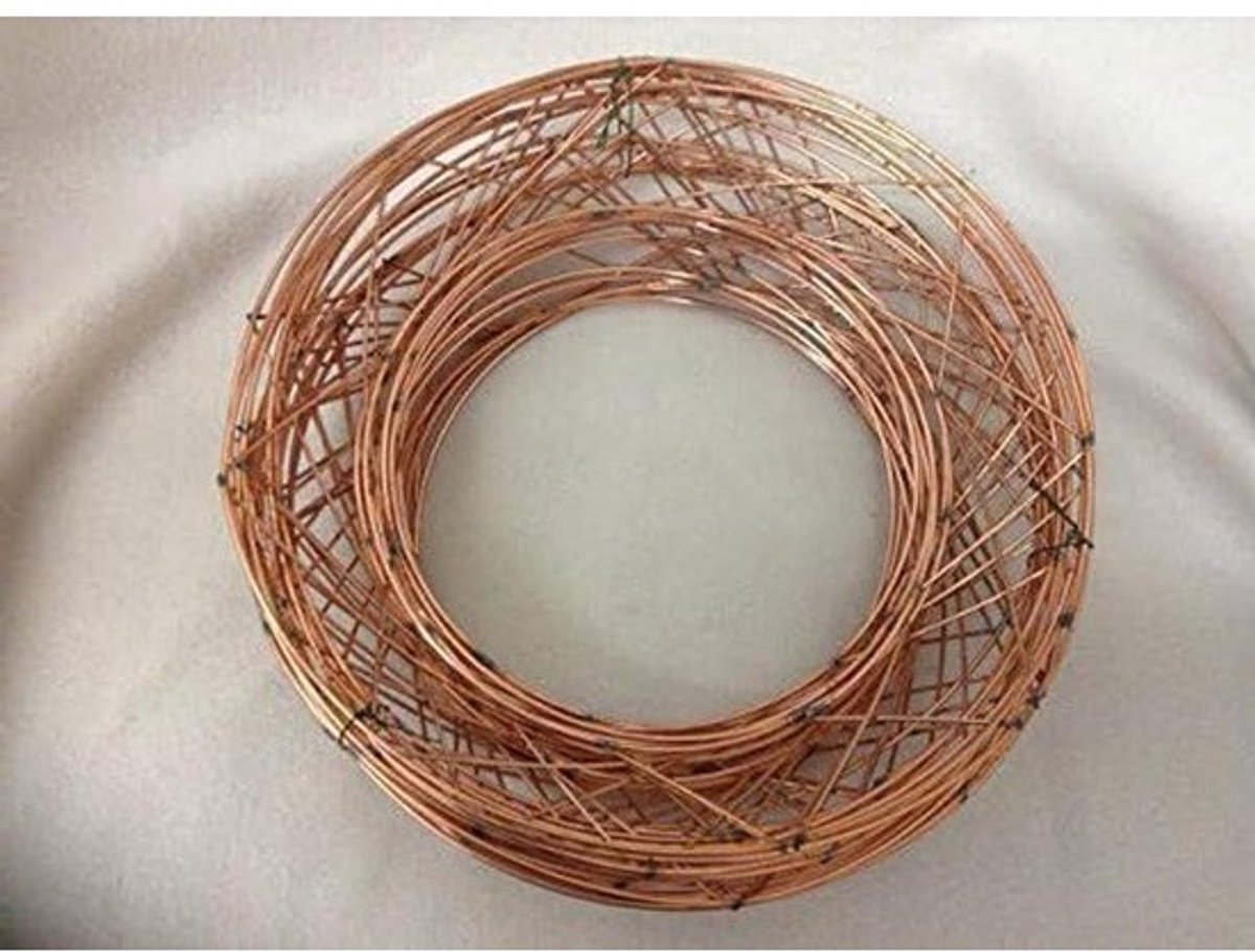 Bloemen Benodigdheden - Krans Ringen - Kransen Maken - Verhoogde Draad - 10 stuks - Metaal