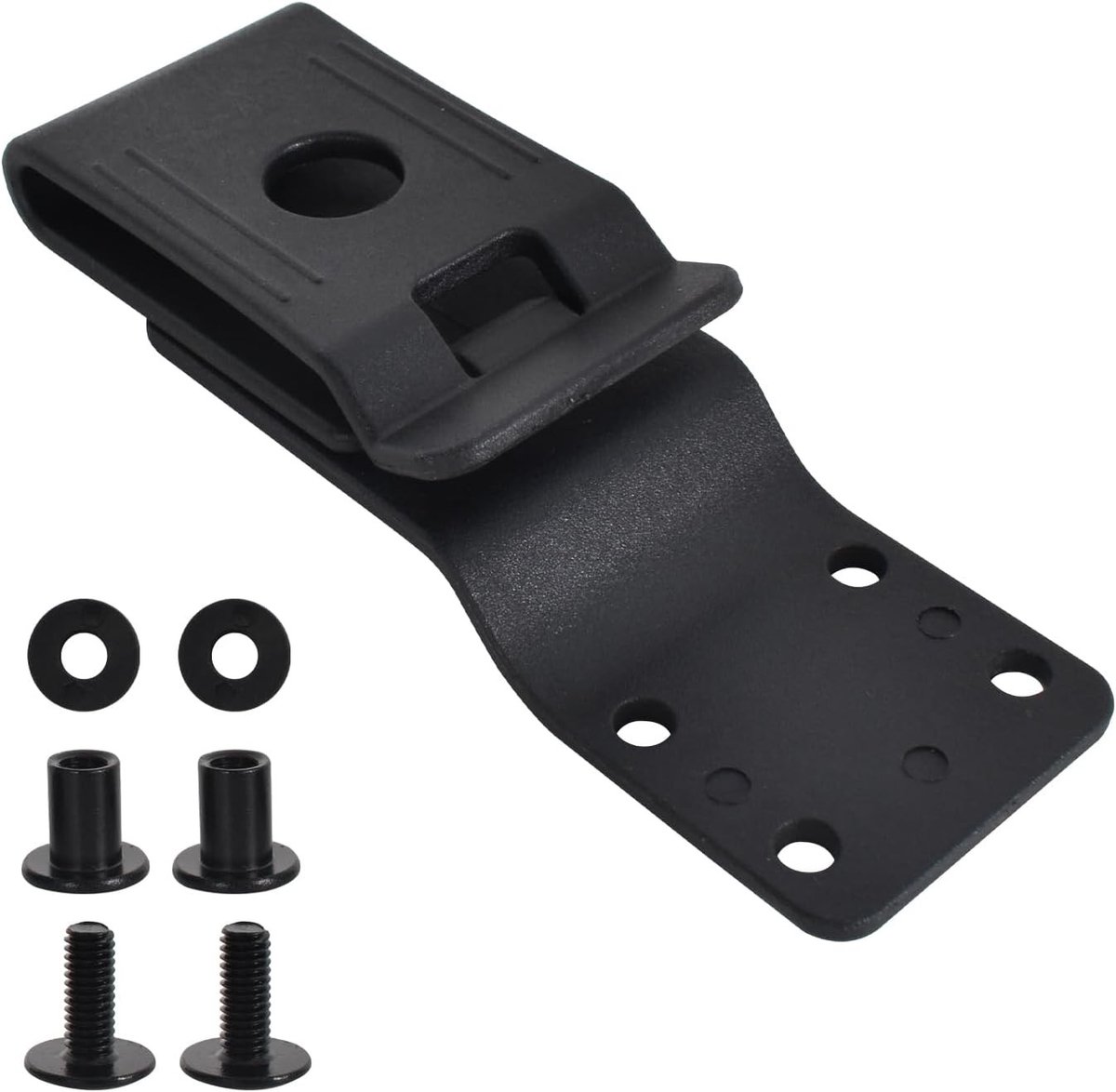 Belt Clip voor Messen met 360 Graden Rotatie, Universele Messen Sheath Accessoires, Zwart, Medium, Ideaal voor Jacht en Outdoor Activiteiten