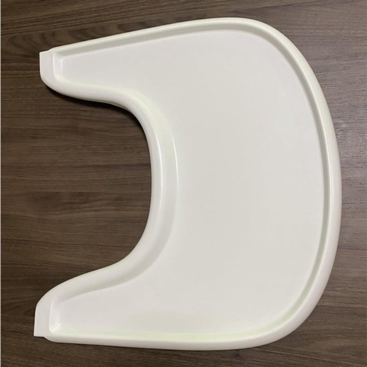 Kinderstoel Tafelblad - Eetblad Kinderstoel - Veilig Eten - Sterke Zuigkracht - 41 x 43 cm - Wit