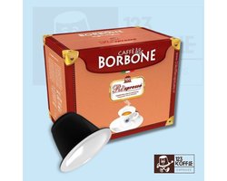 Caffè Borbone Respresso Nera capsules Nespresso 100 stuks – krachtige Italiaanse espresso