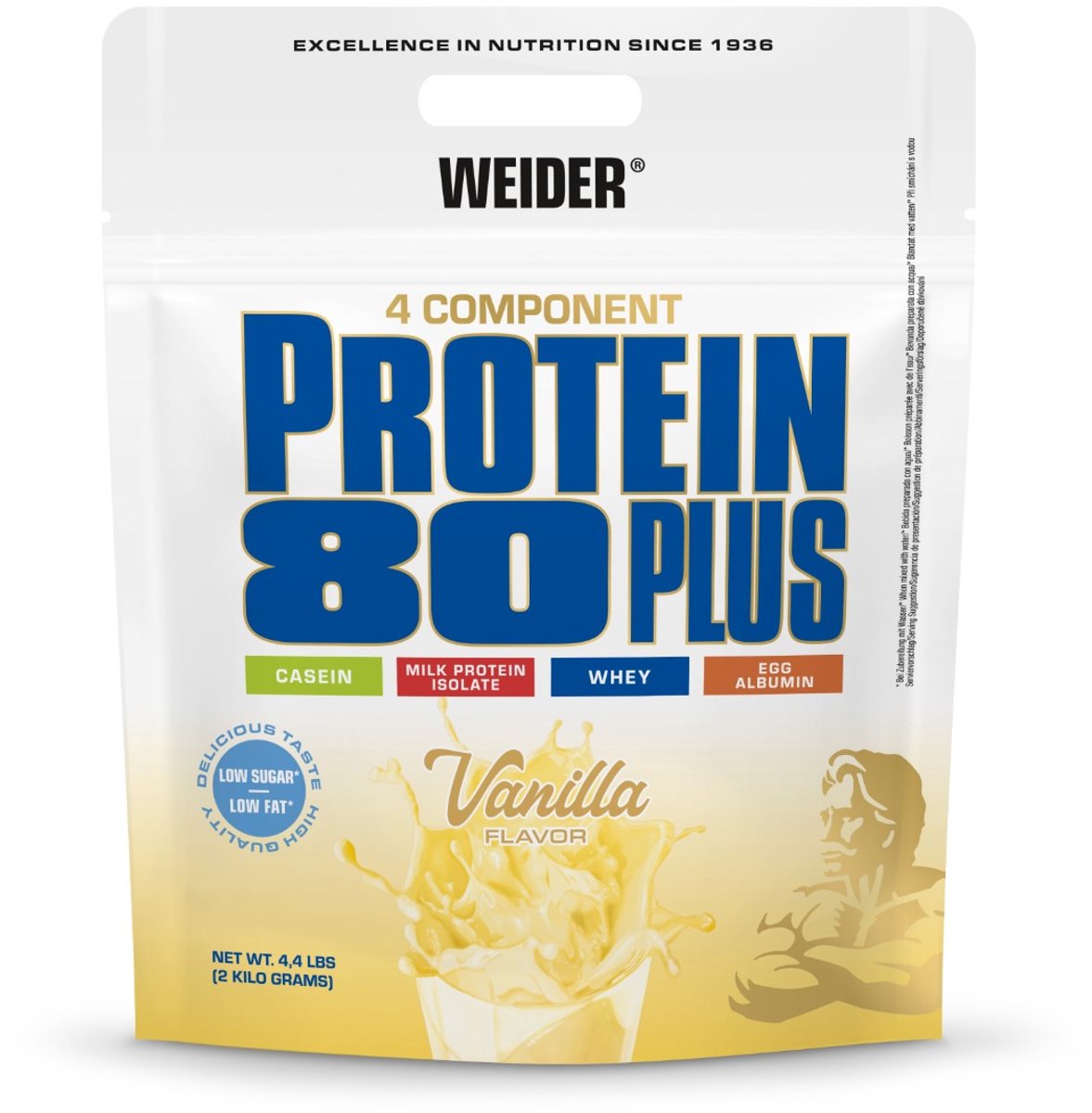Weider 80 Plus Eiwit 2000 g vanille