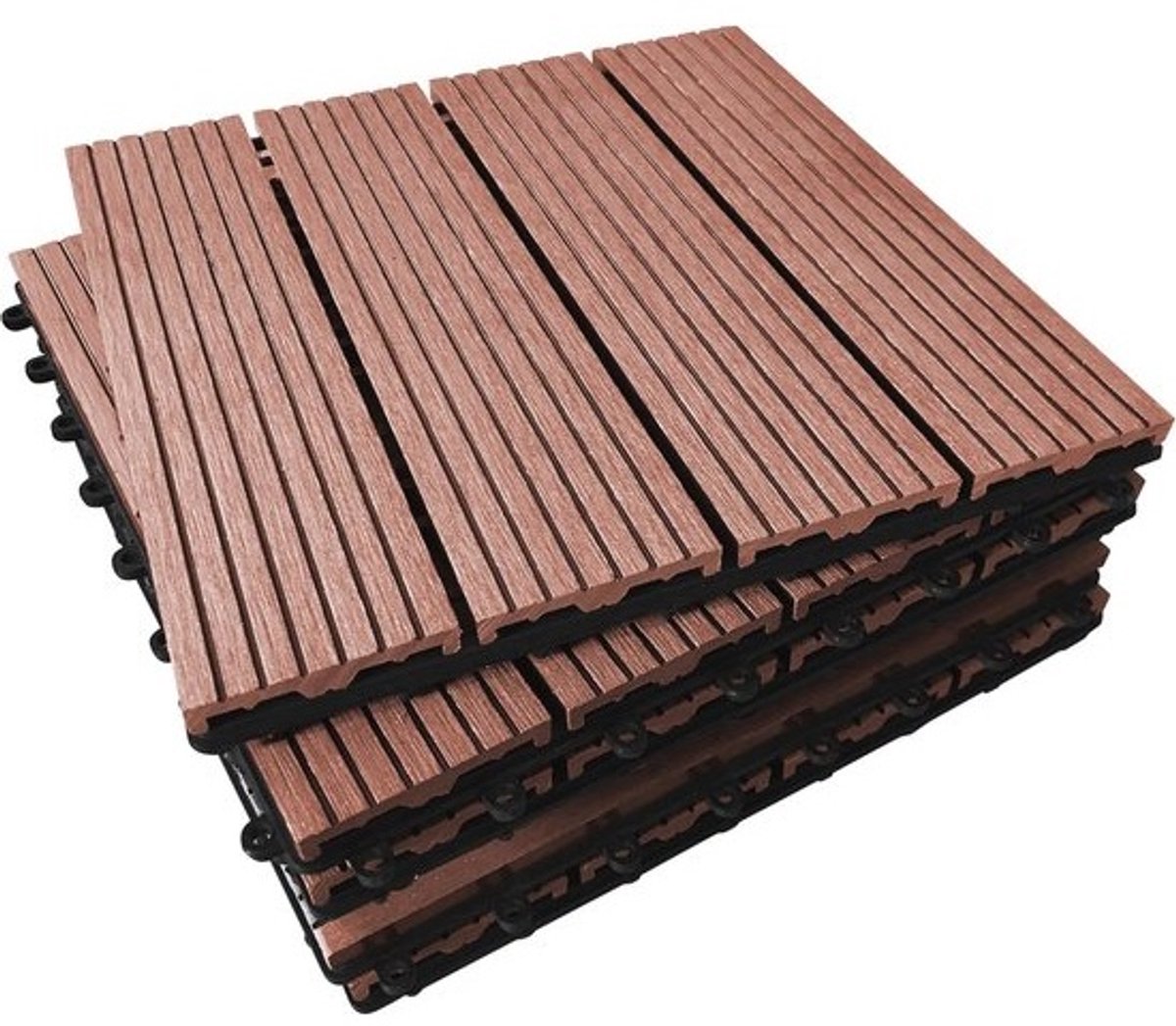 Composiet terrastegels voor patio en balkon - Eenvoudige installatie en onderhoudsarm