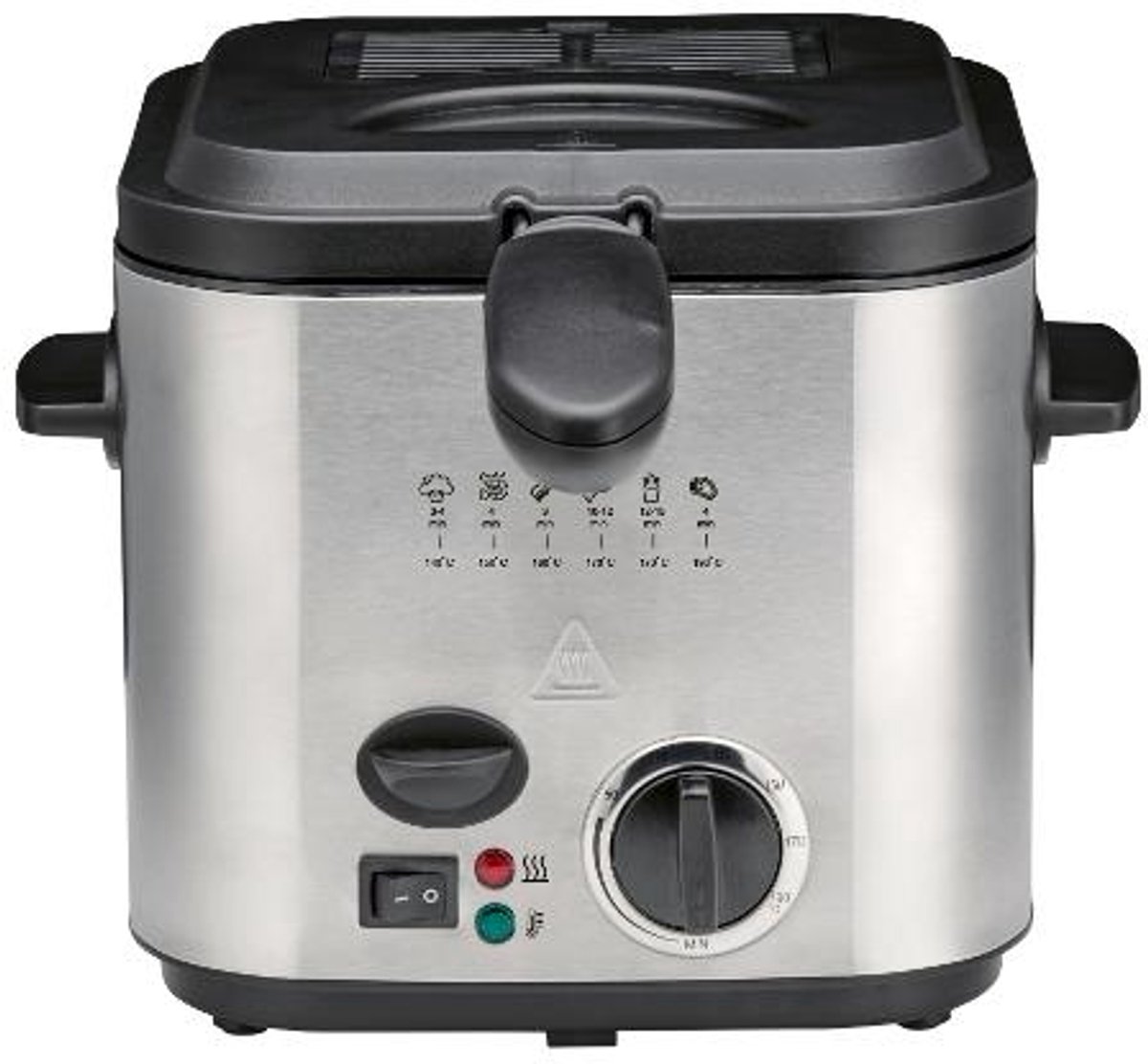 Silvercrest - RVS mini-frituurpan - 1L - traploos instelbaar Max 190 °C - 1 persoons - handig ook voor bijv. camping - 900W - Slechts enkele aantallen voor september introductie aanbieding!!!