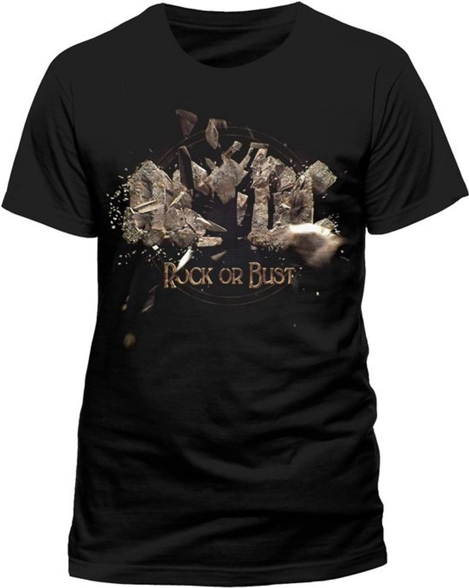 AC/DC Rock or Bust Tour T-shirt voor Mannen en Vrouwen