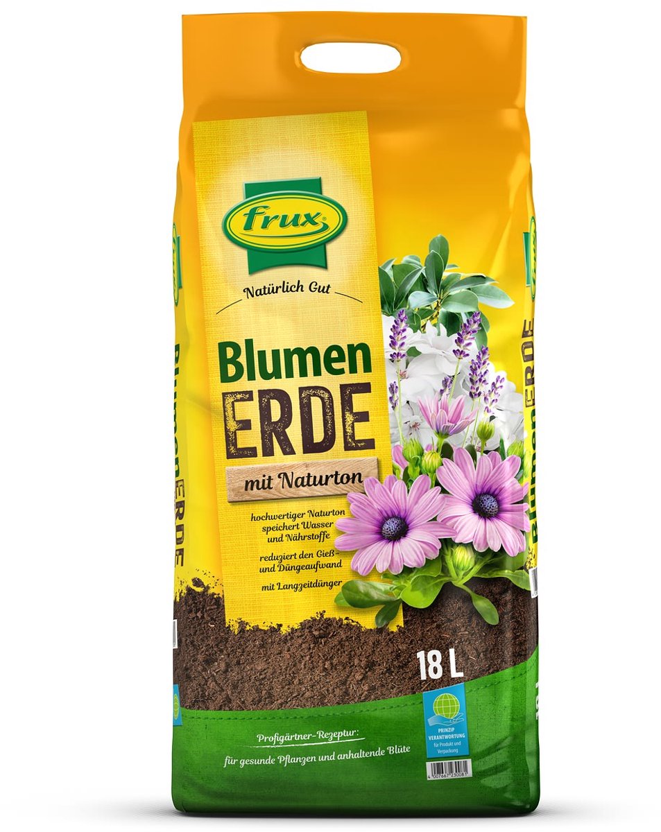 frux Bloemenaarde met Natuurlijke Klei Natuurlijk Goed - 18 Liter