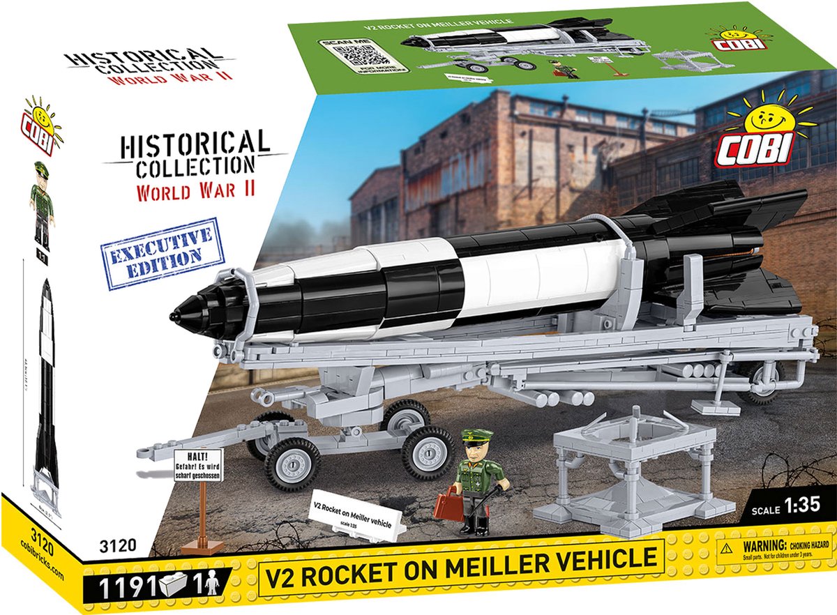 COBI® EXCLUSIVE V2-raket op Meiller-voertuig - Executive Edition - COBI-3120