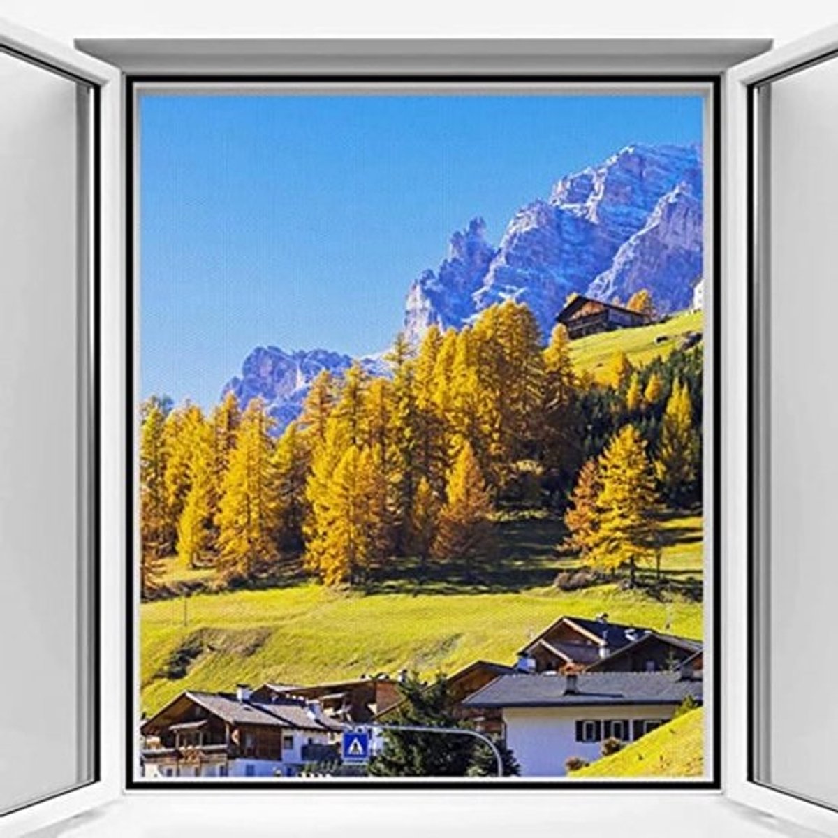 Raam Insectenhor - Horren Raam - Insecten Buiten Houden - Afsnijdbare Maat - 130x130cm - Zwart