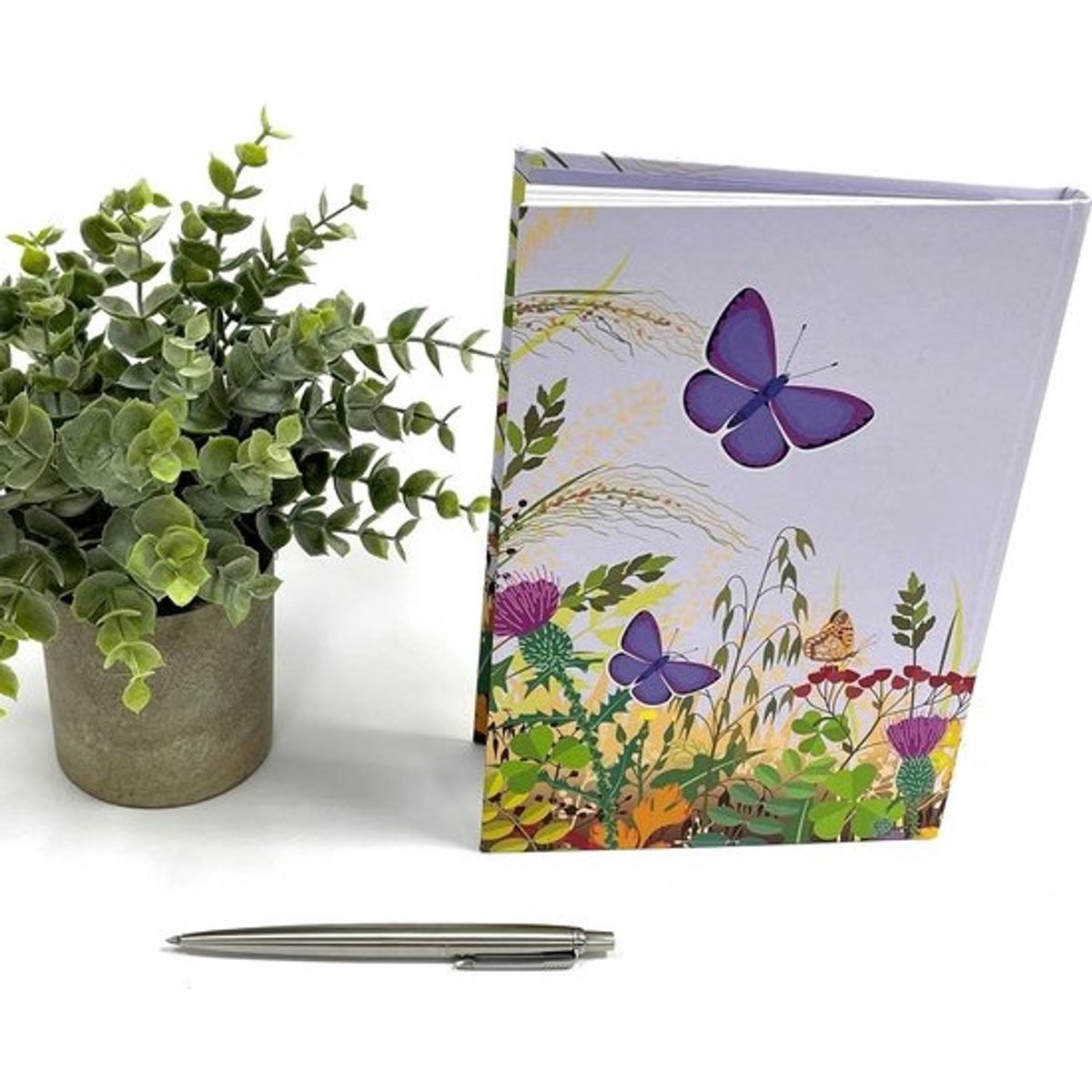 Notitieboek - Dagboek Planner - Notities Maken - Hardbound Omslag - A5 - Blauw