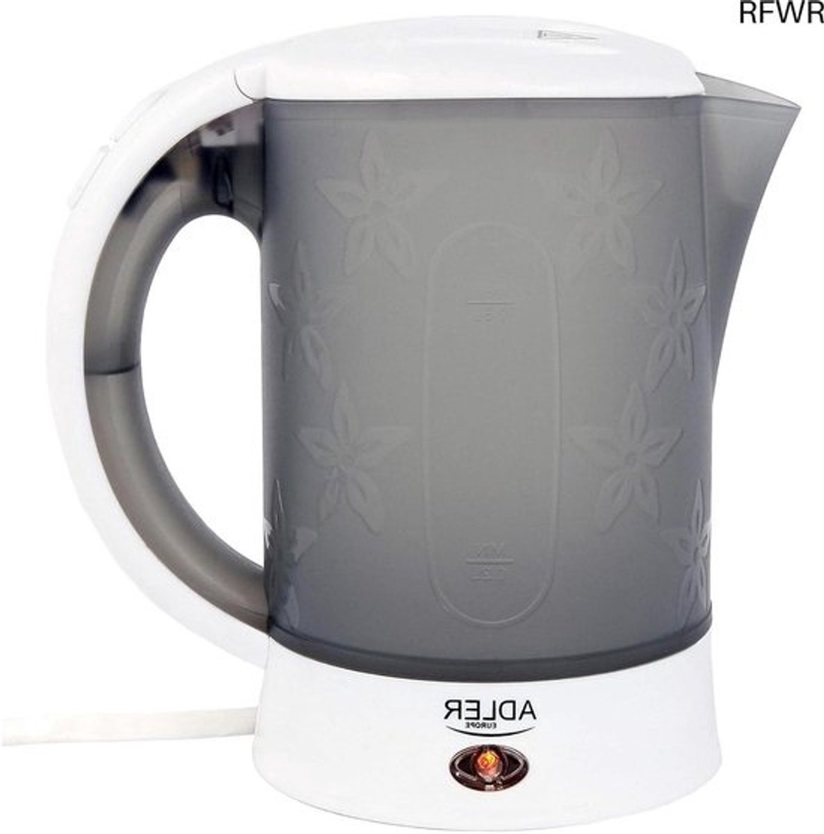 RFWR® Elektrische Waterkoker met Waterniveau-indicator en Antikalkfilter - 0,6 L, 600 Watt