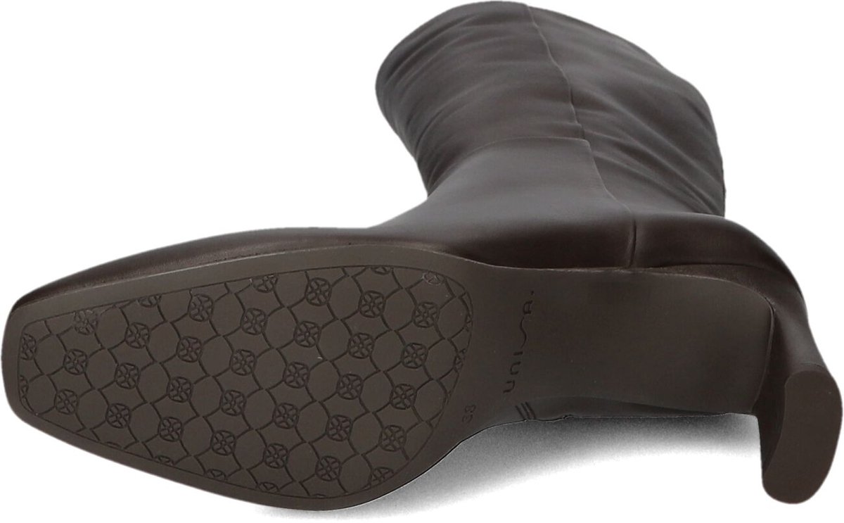 Unisa Wolcot Laarzen - Leer - Dames - Bruin - Maat 40
