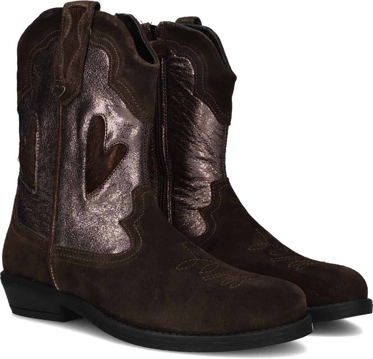 Ton & Ton Anneborg Laarzen - - Meisjes - Bruin - Maat 28