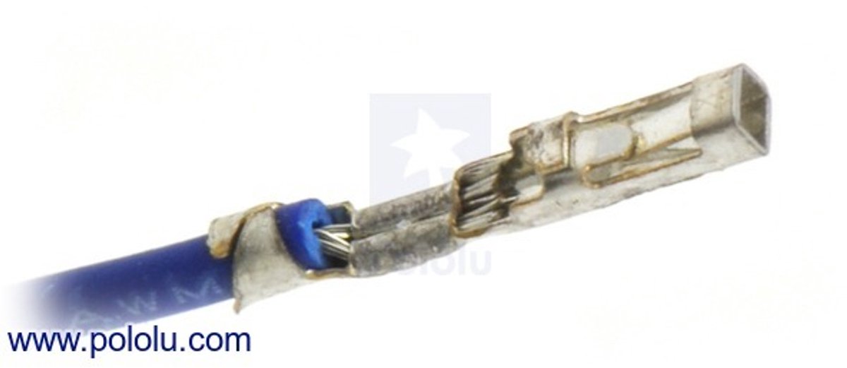 M-F 5cm Wires Pre-crimped Terminals 60-Piece 6-Color Pololu 3964